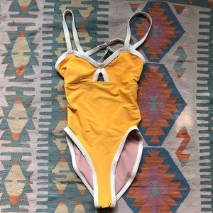 Solstice Intimates cheeky bathing suit.